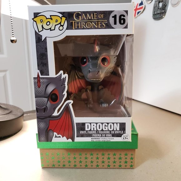 Funko Pop Game of Thrones 16 Drogon - Game Games - A Loja Mais POP do